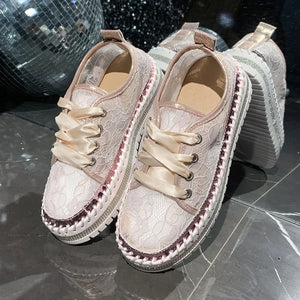 Round Toe Platform Loafers - Makw Official Site