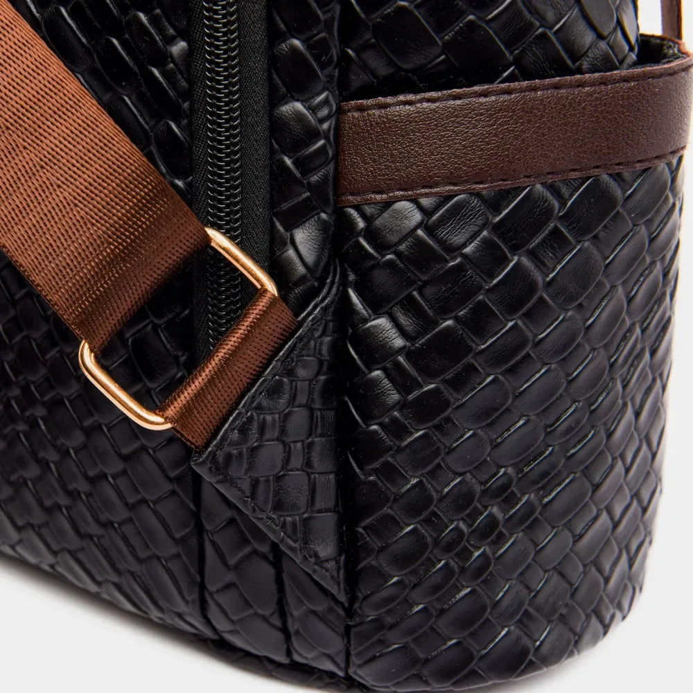 PU Leather Backpack Bag - Makw Official Site