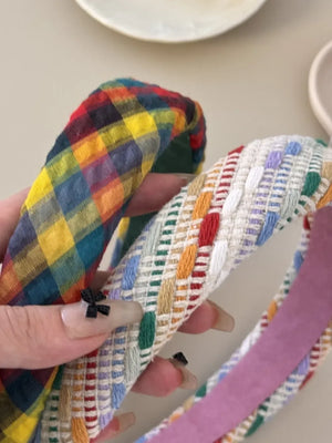 Colorful Polyester Hair Headband - Makw Official Site