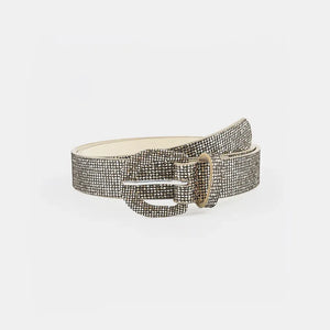 Sequin PU Leather Belt - Makw Official Site