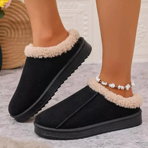 Cozy Plush Lined Clog Slippers - Makw Official Site