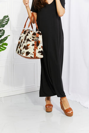 Animal Print Plush Weekender Bag - Makw Official Site