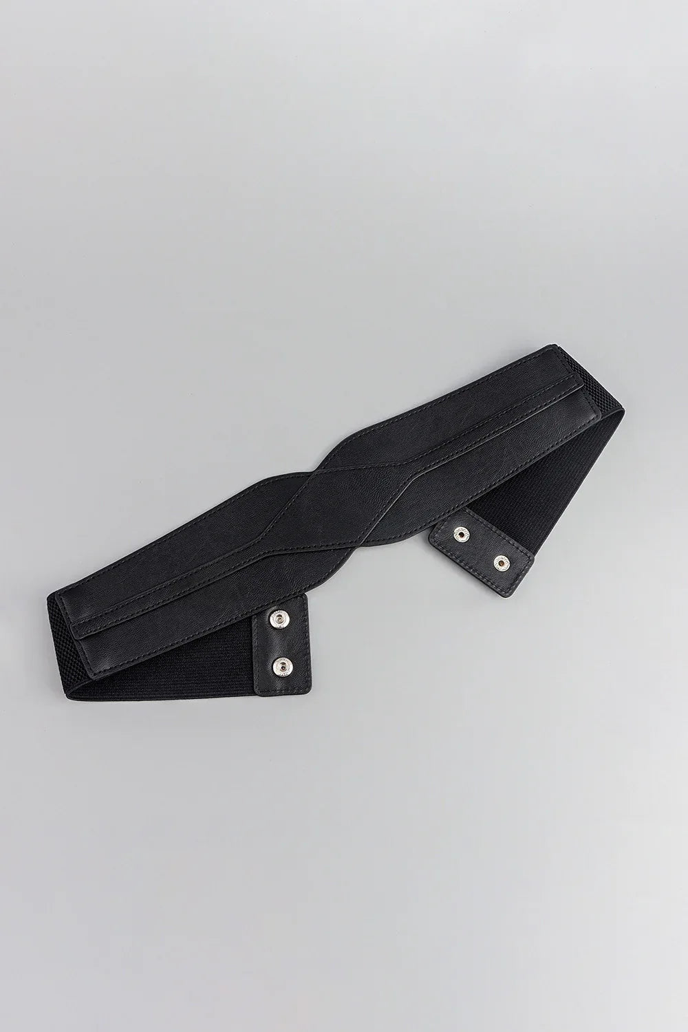 Elastic Wide PU Belt - Makw Official Site