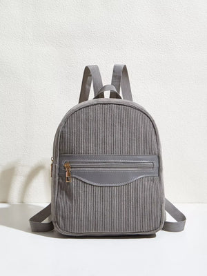 Casual Corduroy Backpack Bag - Makw Official Site