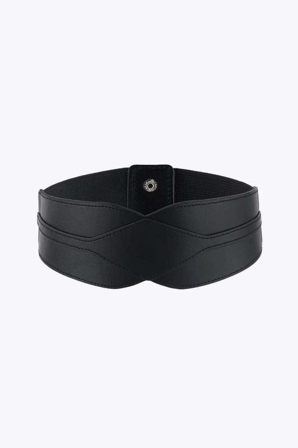Elastic Wide PU Belt - Makw Official Site