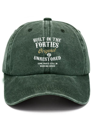 Letter Adjustable Baseball Cap - Makw Official Site