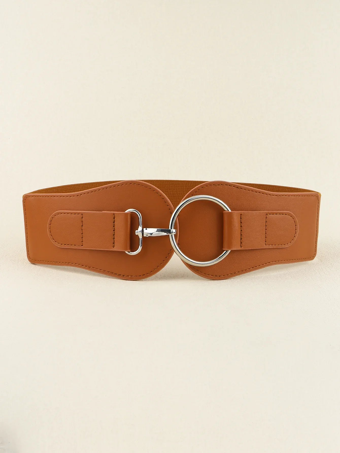 PU Elastic Wide Belt - Makw Official Site