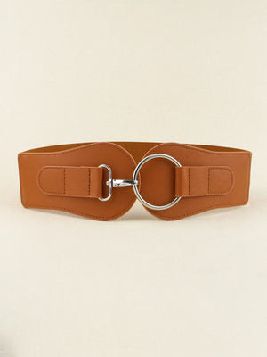 PU Elastic Wide Belt - Makw Official Site