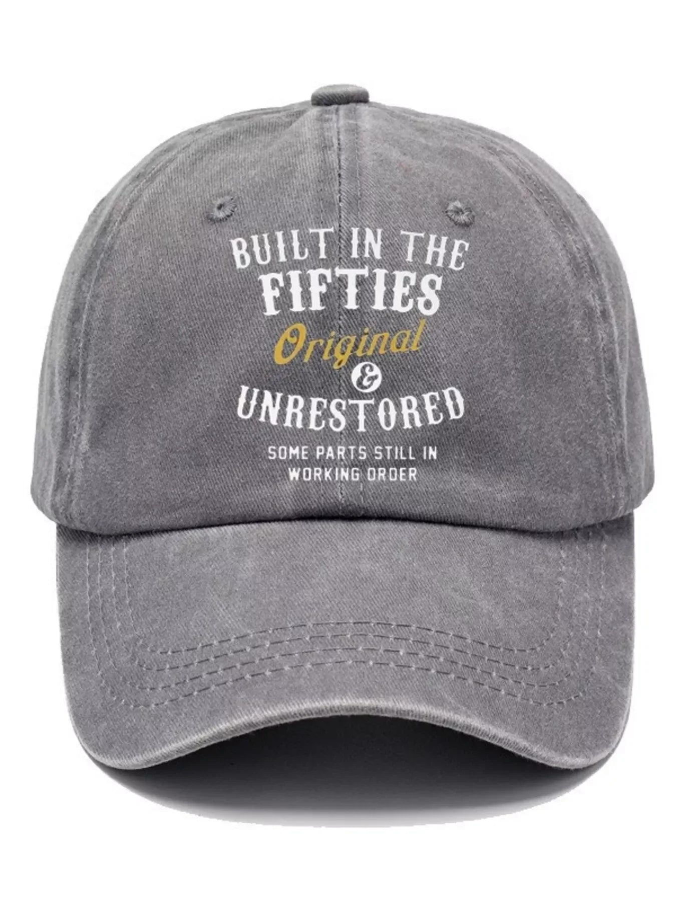 Letter Adjustable Baseball Cap - Makw Official Site