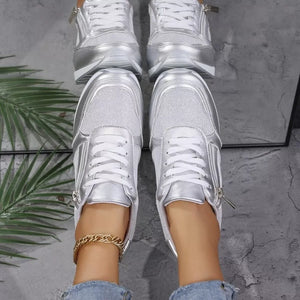 Lace Up Wedge Athletic - Makw Official Site