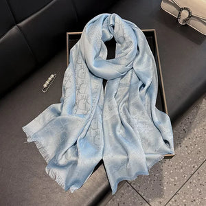Raw Hem Warm Scarf - Makw Official Site
