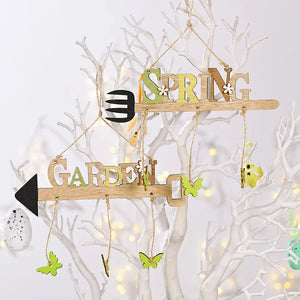 Easter Wooden Hanging Widget - Makw Official Site