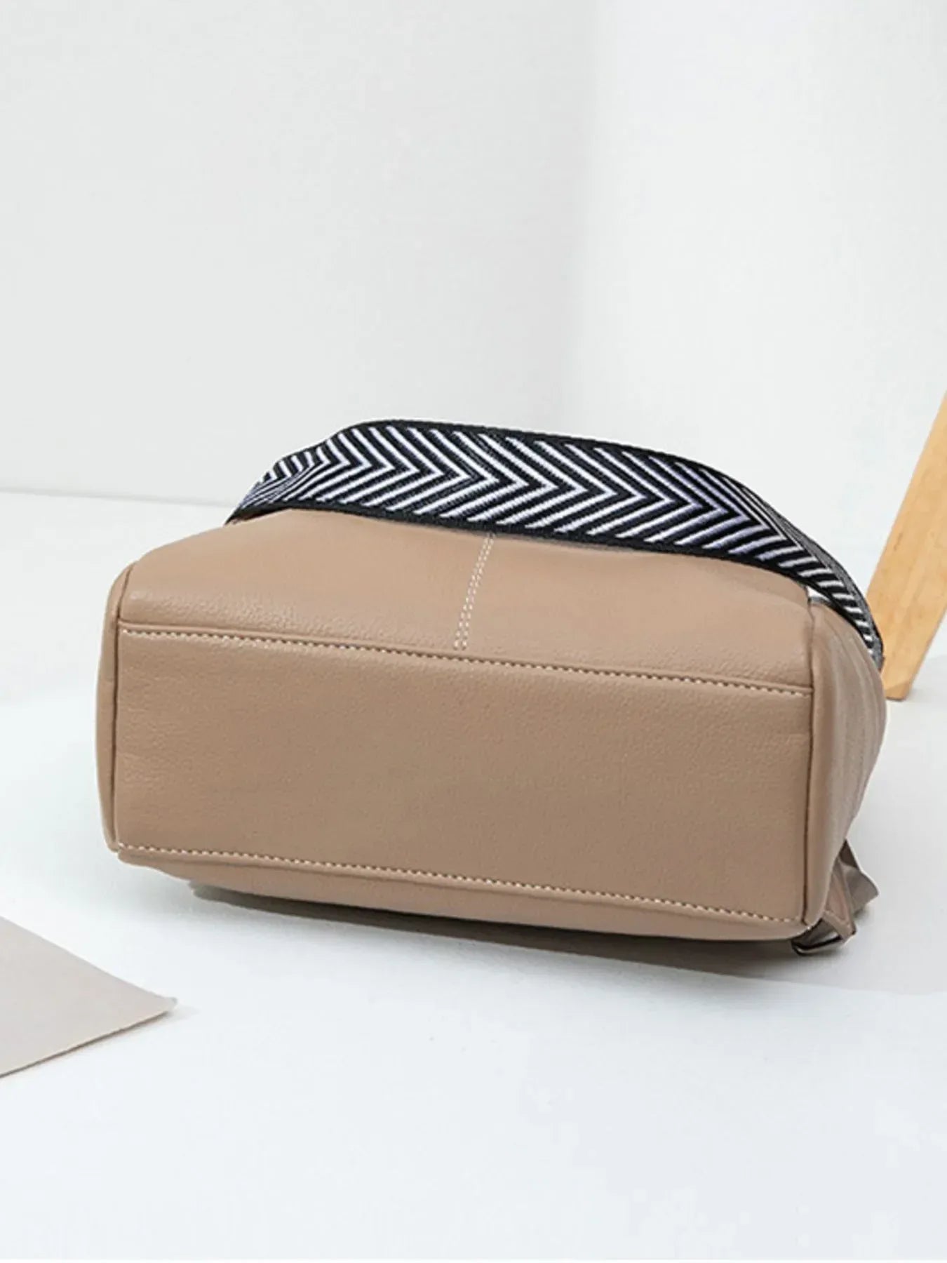 Leather Multi-Compartment Backpack Bag - Makw Official Site