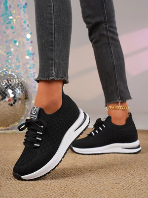 Lace Up Platform Athletic - Makw Official Site