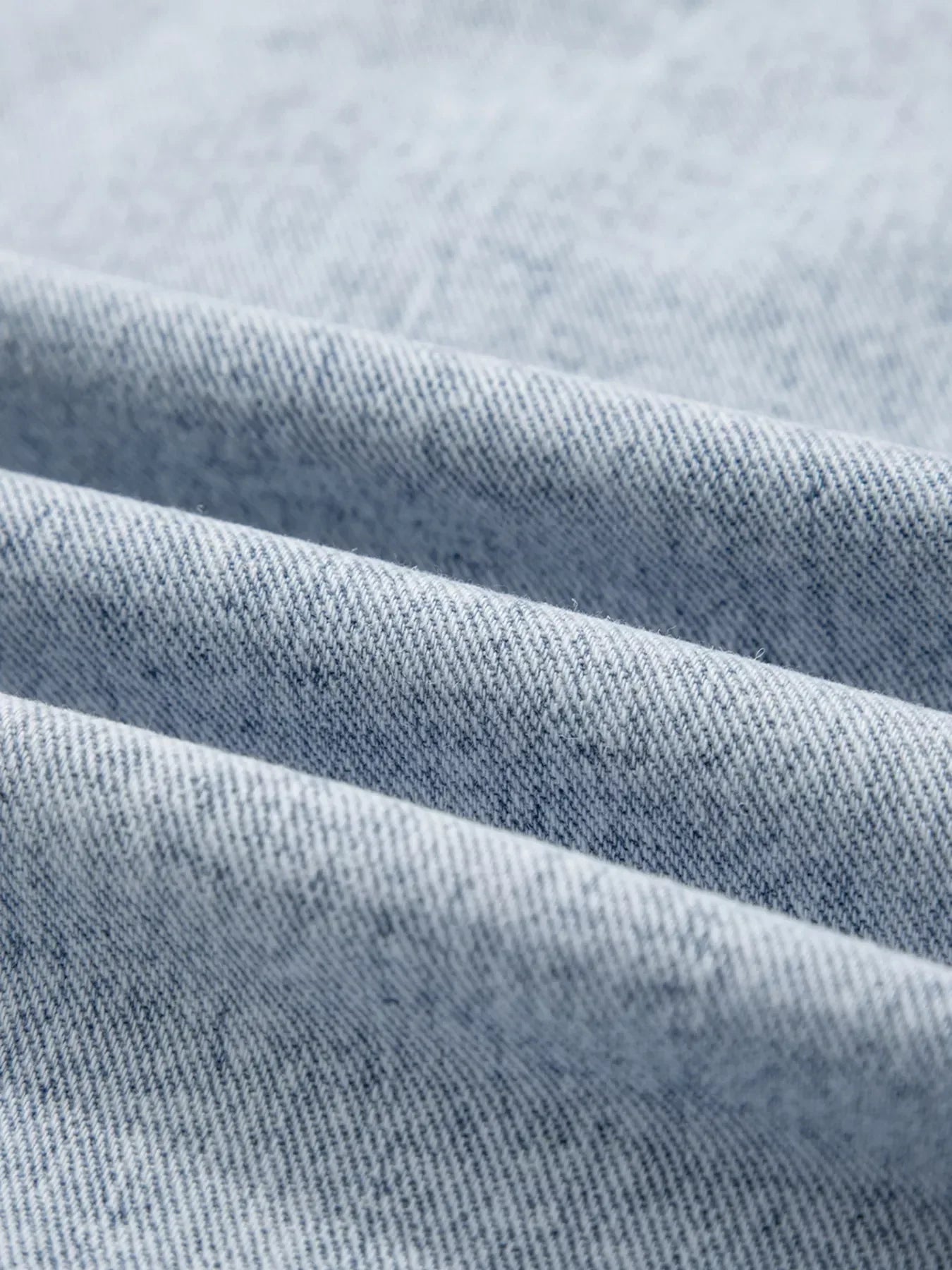 Scalloped Trim Patch Pocket Button Front Denim Vest - Makw Official Site