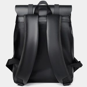 PU Leather Adjustable Strap Backpack Bag - Makw Official Site