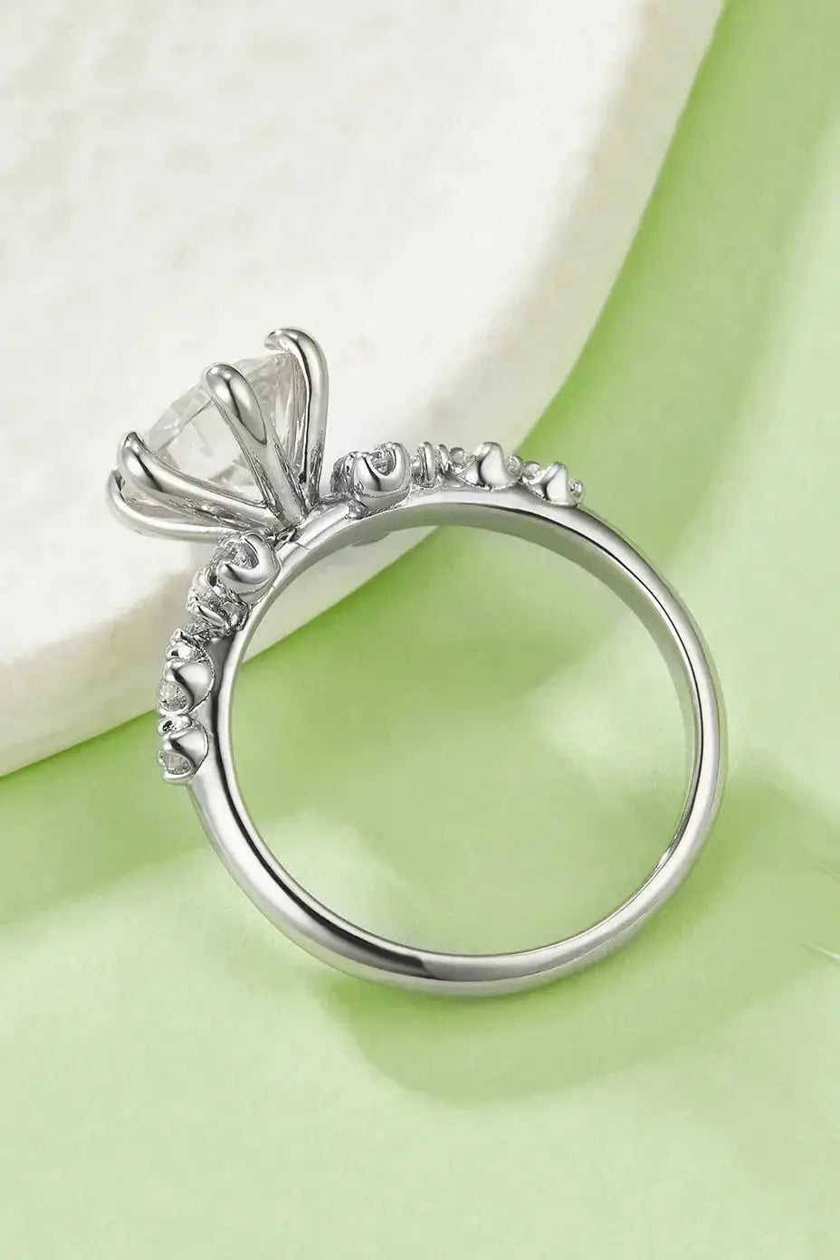 2 Carat Moissanite 925 Sterling Silver Ring - Makw Official Site