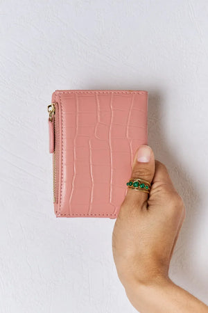 David Jones Texture PU Leather Mini Wallet - Makw Official Site