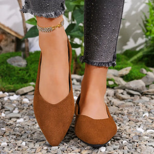 Pointed Toe Slip-Ons - Makw Official Site