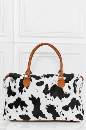 Animal Print Brushed Weekender Bag - Makw Official Site