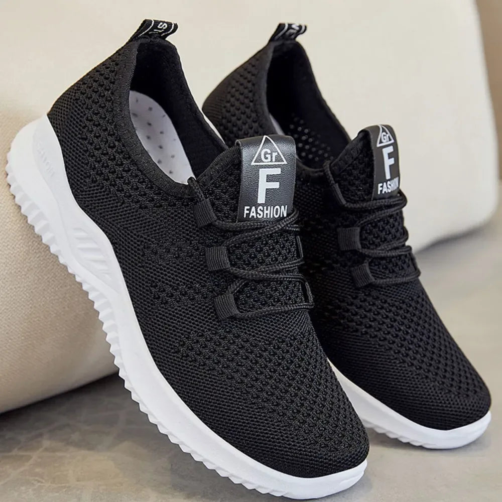 Breathable Mesh Lace Up Athletic - Makw Official Site