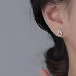 Gourd Shaped Stud Earrings - Makw Official Site