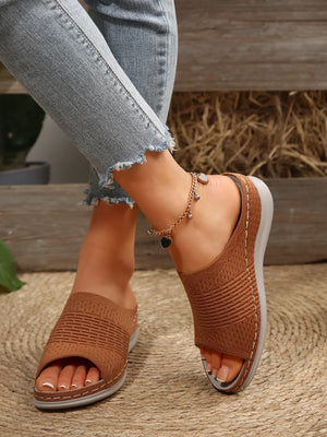 Mesh Open Toe Sandals - Makw Official Site