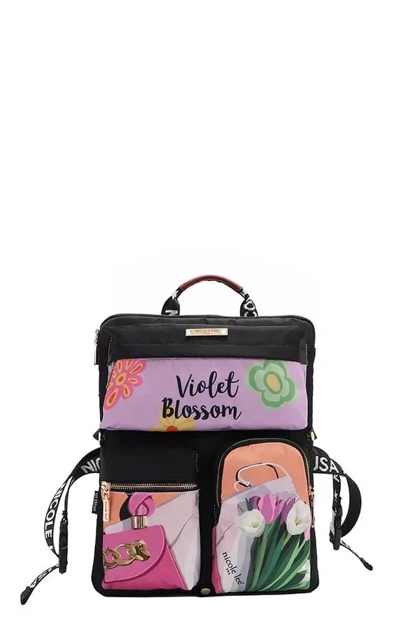 Nicole Lee USA Multi-Pocket Travel Backpack - Makw Official Site
