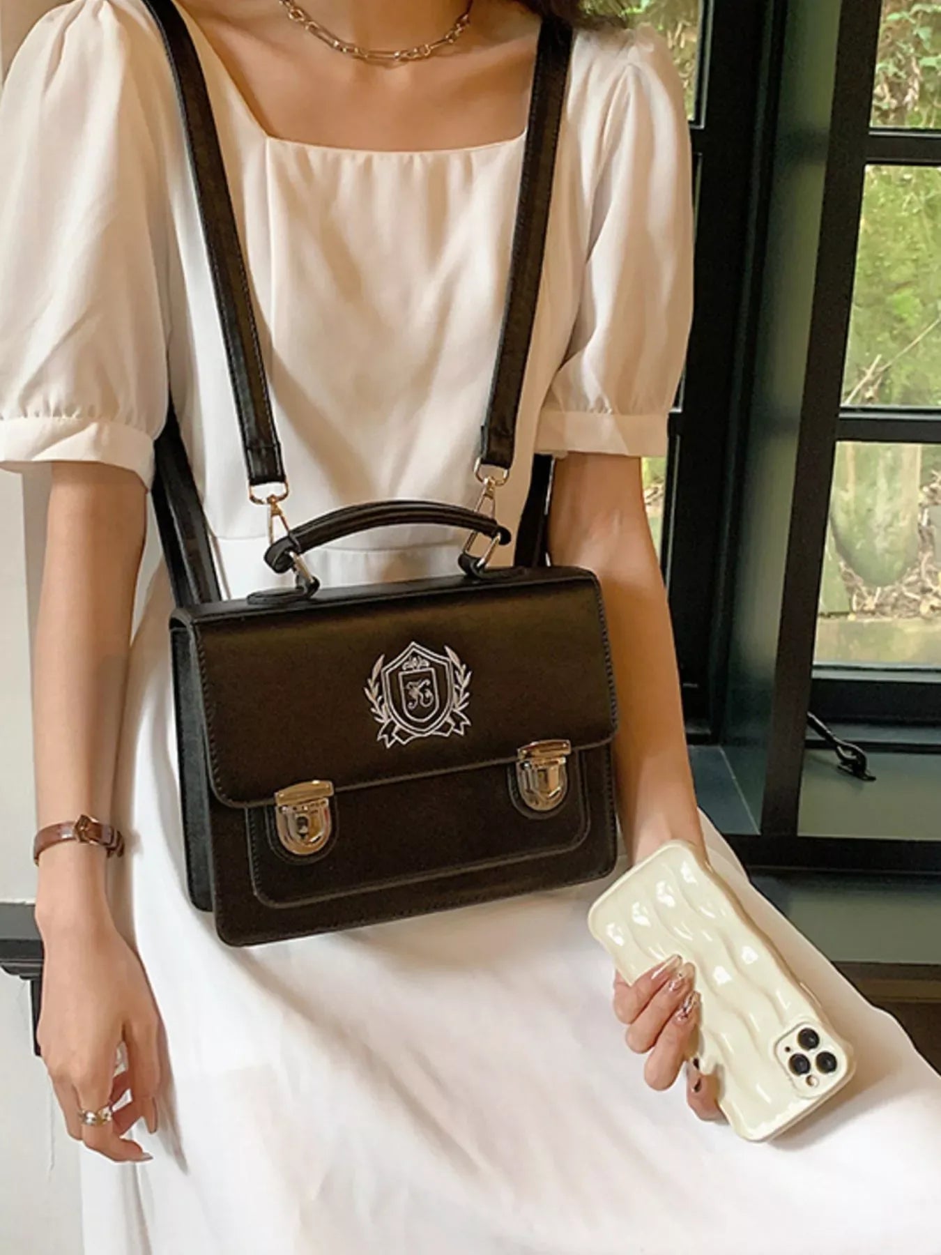 PU Leather Backpack Bag - Makw Official Site