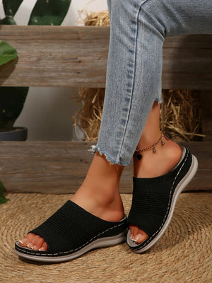 Mesh Open Toe Sandals - Makw Official Site