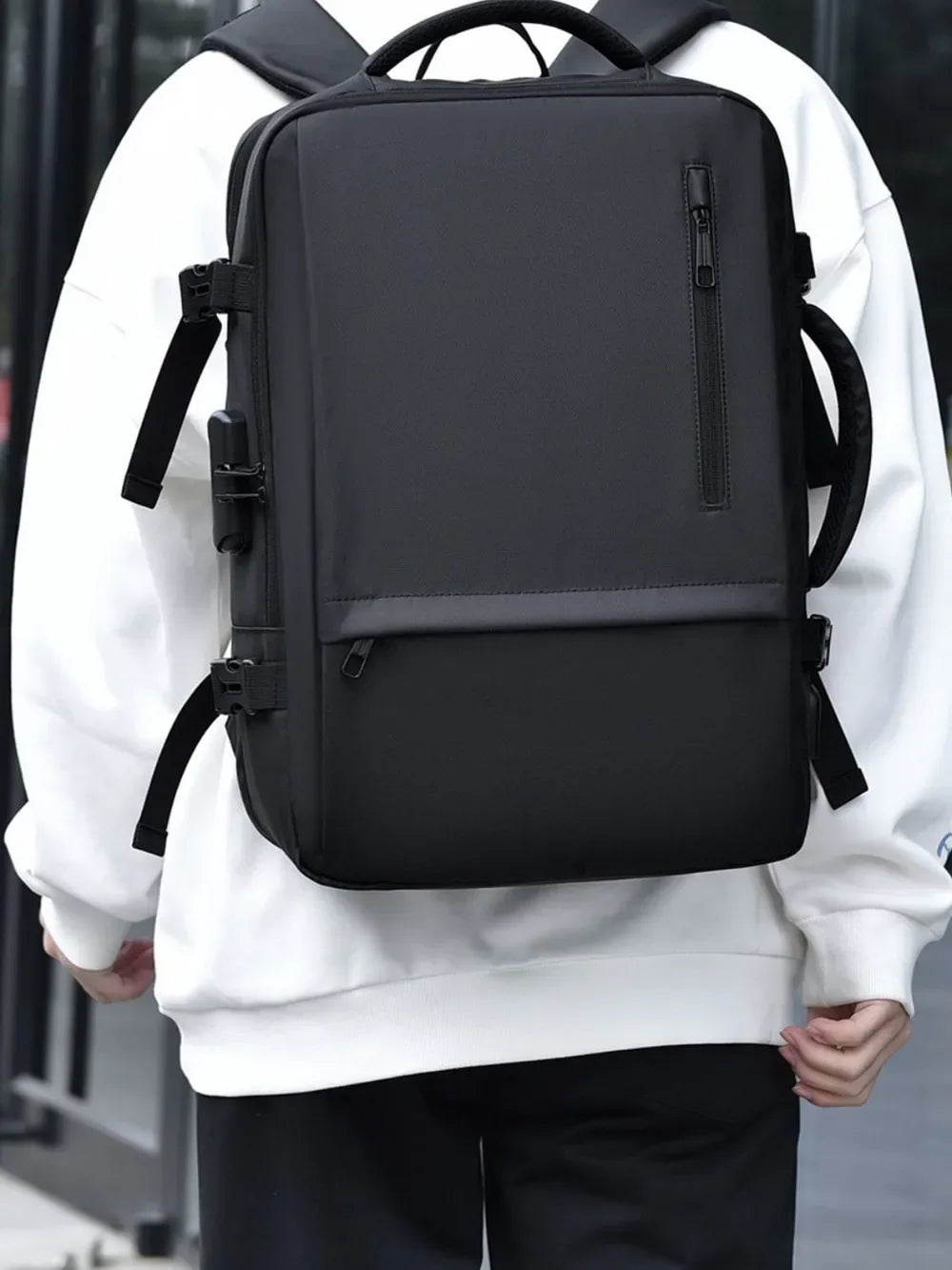 Multi-Pockets Adjustable Straps Backpack Bag - Makw Official Site