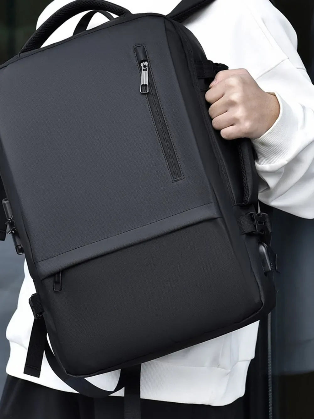 Multi-Pockets Adjustable Straps Backpack Bag - Makw Official Site