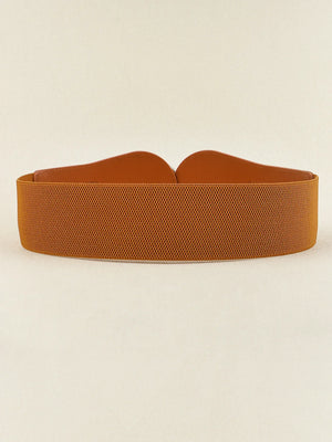 PU Elastic Wide Belt - Makw Official Site
