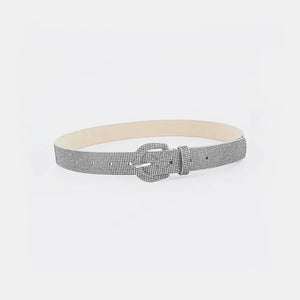 Sequin PU Leather Belt - Makw Official Site