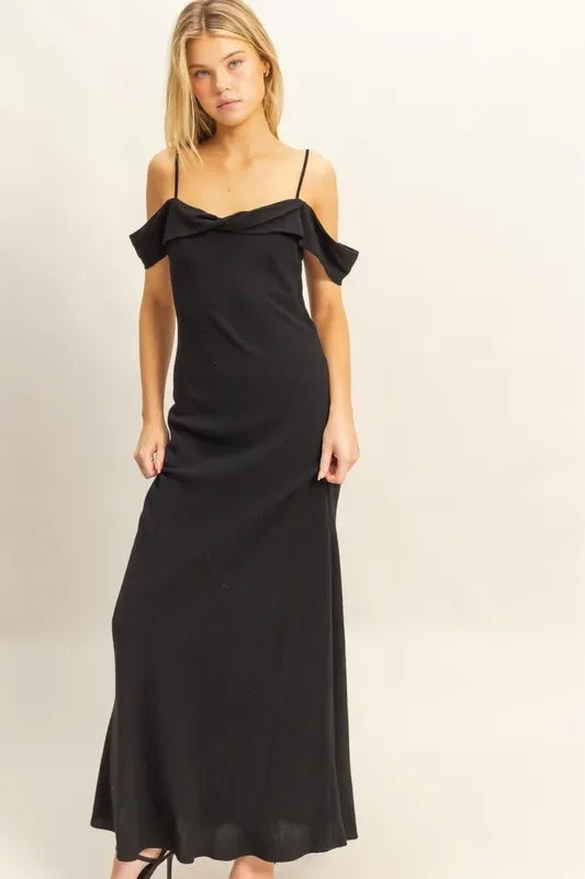 HYFVE Flattering Fit Cami Maxi Dress - Makw Official Site