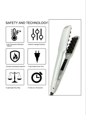 2-in-1 Curling & Straightening Iron - Makw Official Site
