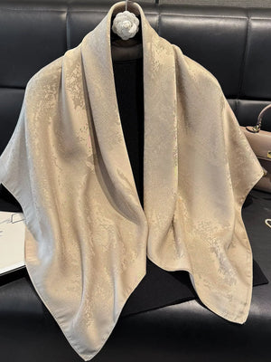 Lightweight Silk Scarf - Makw Official Site