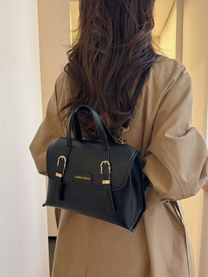 Leather Flap Backpack Bag - Makw Official Site