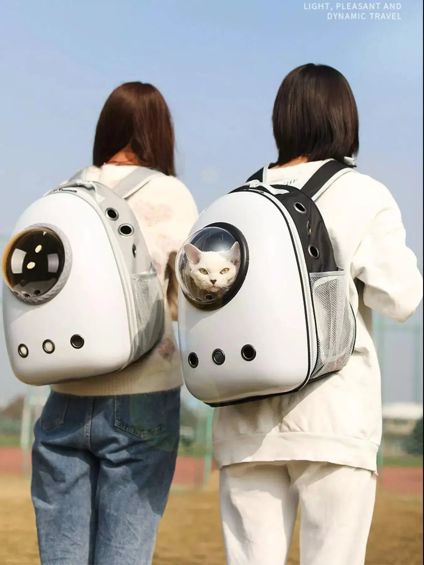 Space Capsule Transparent Pet Carrier Backpack - Makw Official Site