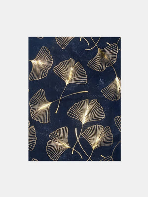 Ginkgo Leaf Polyester Scarf - Makw Official Site