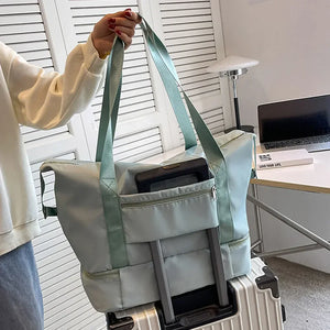 Multi Pocket Nylon Travel Bag - Makw Official Site