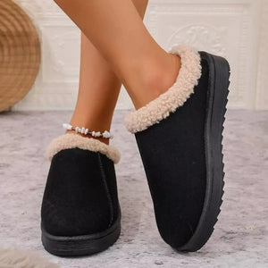 Cozy Plush Lined Clog Slippers - Makw Official Site