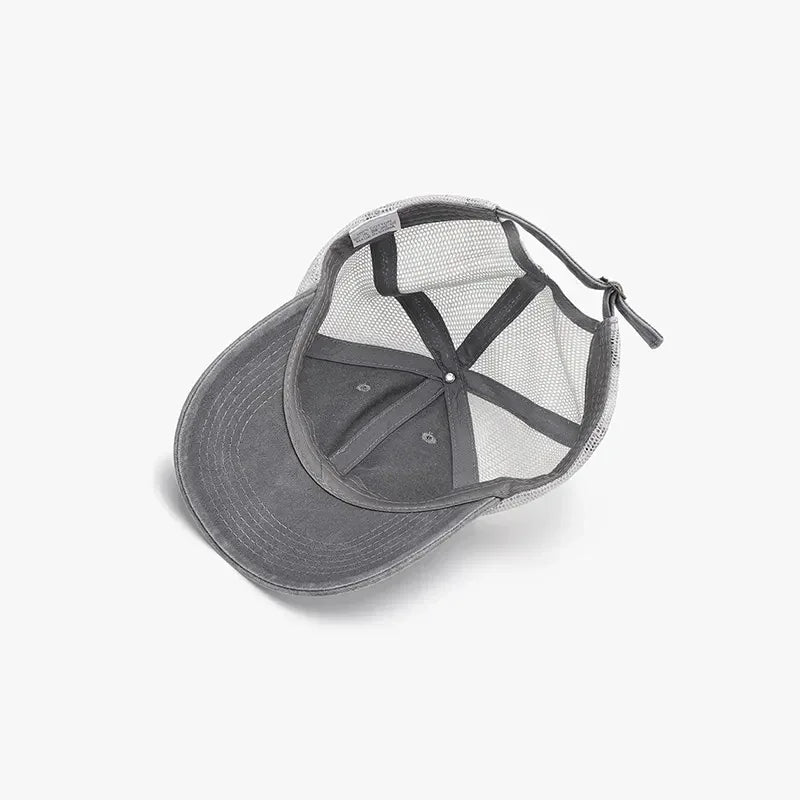 Breathable Mesh Adjustable Baseball Cap - Makw Official Site