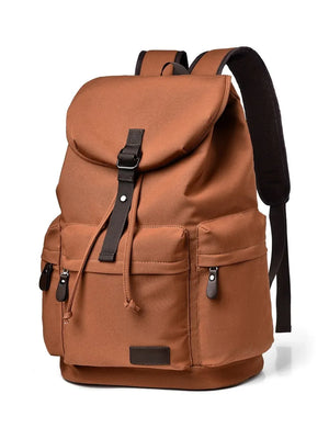 Multi Pockets Adjustable Strap Canvas Backpack Bag - Makw Official Site