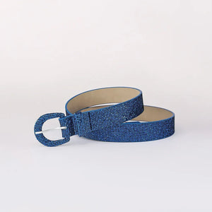 Sequin PU Leather Belt - Makw Official Site
