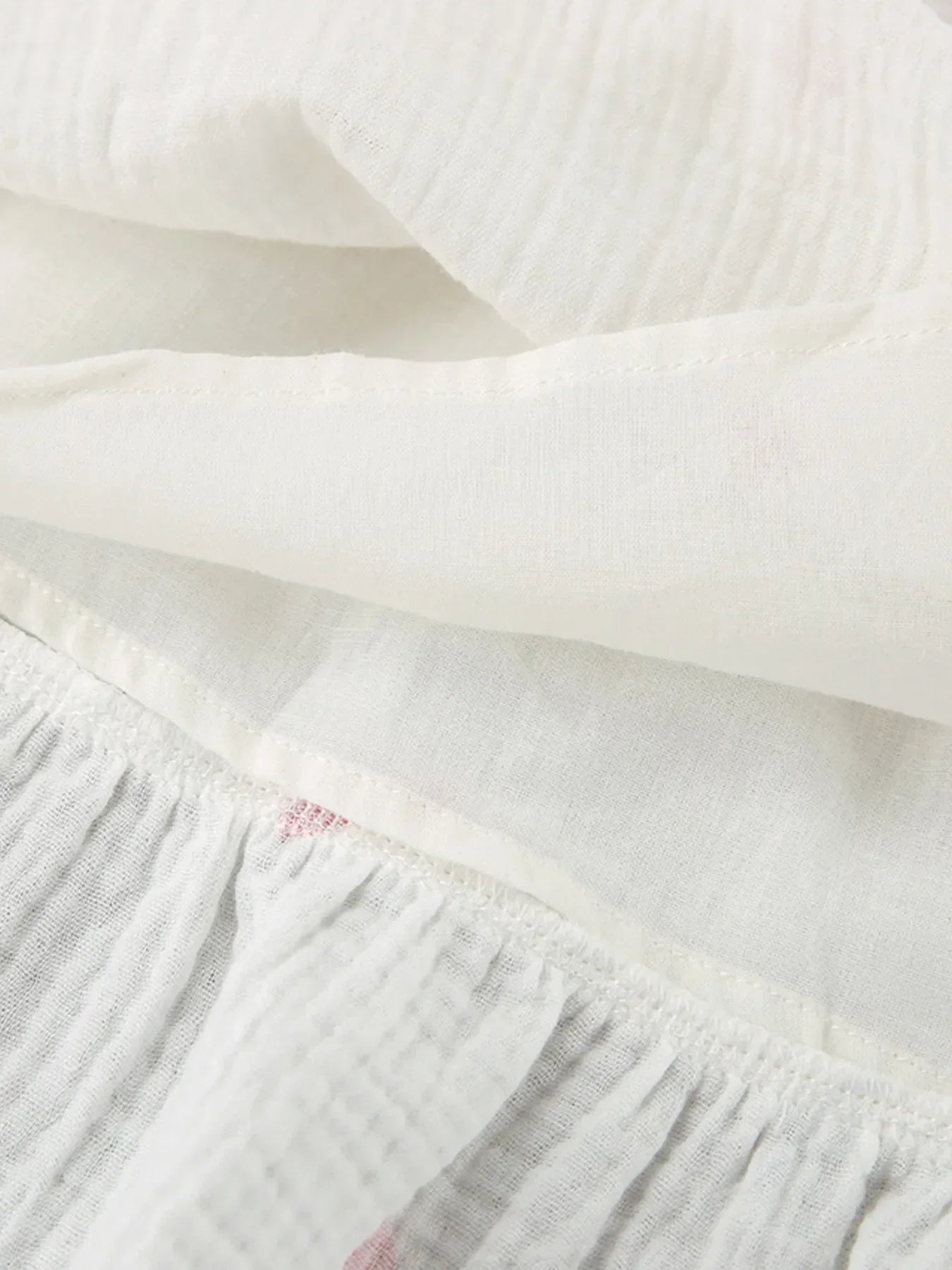 Heart Printed Off-Shoulder Ruffle Mini Dress - Makw Official Site