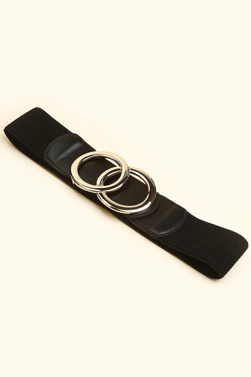 Zinc Alloy Buckle Elastic PU Belt - Makw Official Site